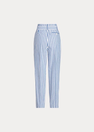 Polo Ralph Lauren Striped Straight-Leg Bukser Dame Danmark (YBUSE0932)